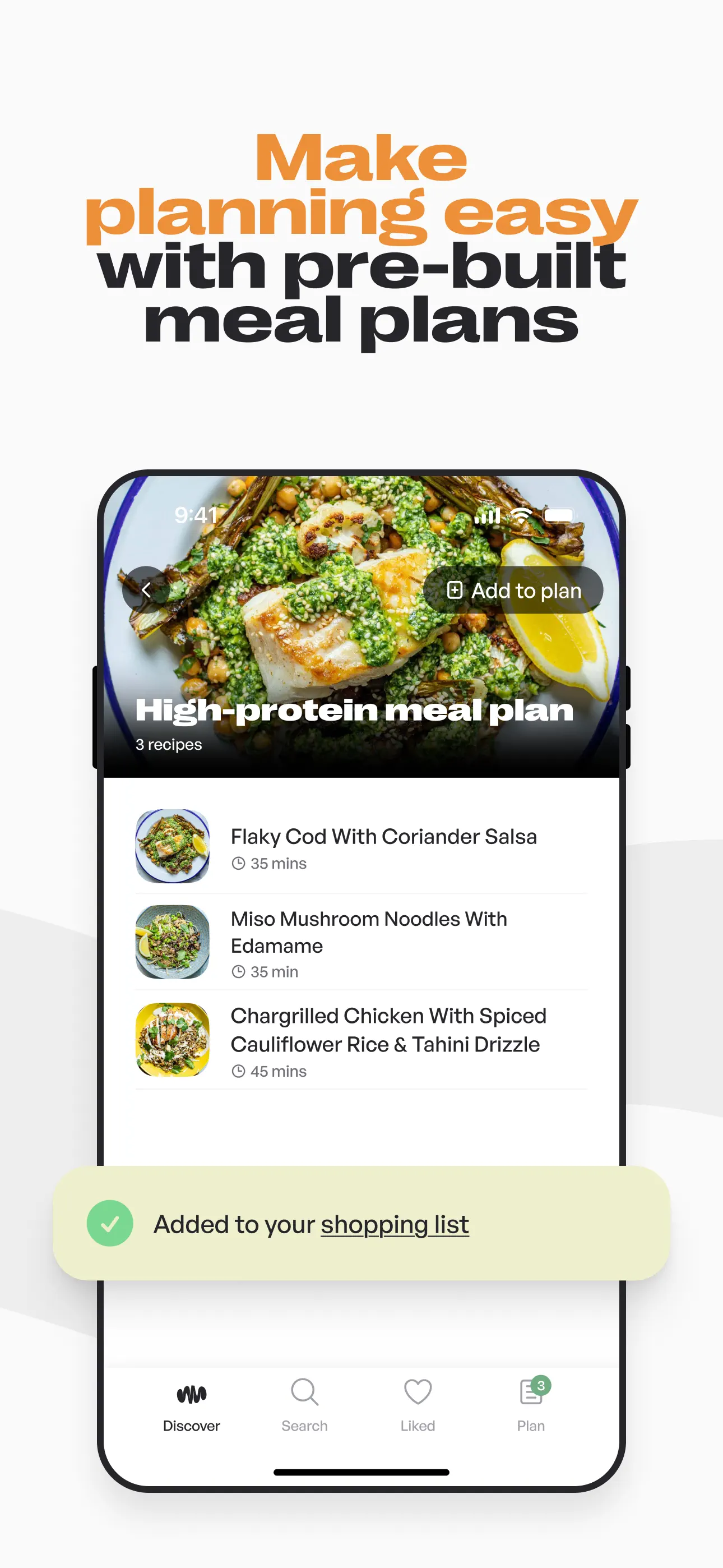 Mob: Delicious Meal Planning screenshot 5