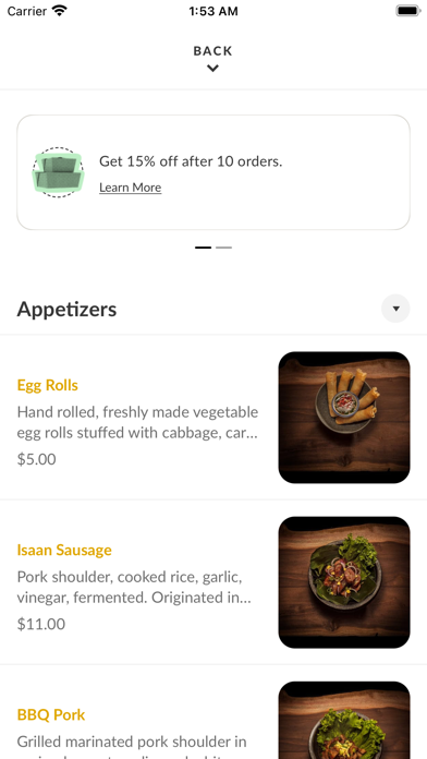 App screenshot