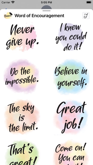 Best Encouraging Words Screenshot
