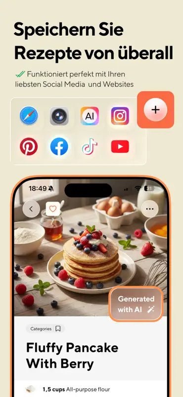 Rezepte Speichern RecipeSnap screenshot 3 of 10