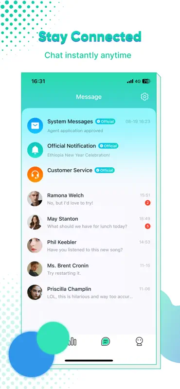 Hala Voice Chat Community screenshot 3 of 4