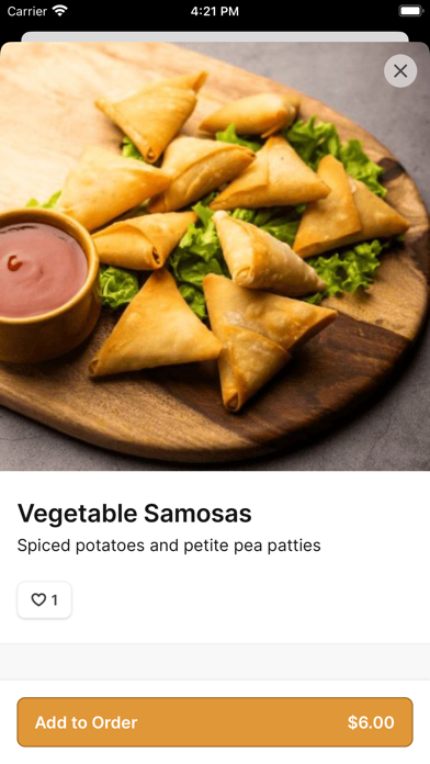 PIND - Asburn iPhone screenshot 3 - Food & Drink app