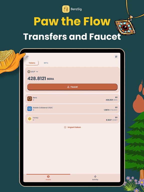 Screenshot #5 pour BeraSig Wallet on Berachain