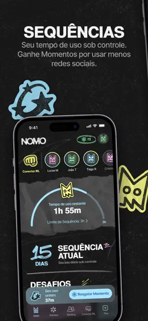 NOMO: Momentos de verdade iPhone screenshot 1