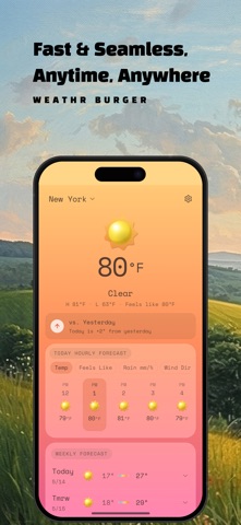Weather Burger Screenshot 1 of 5