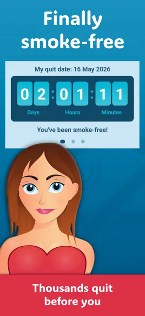 Quit Smoking Buddy - Quit now! screenshot 1
