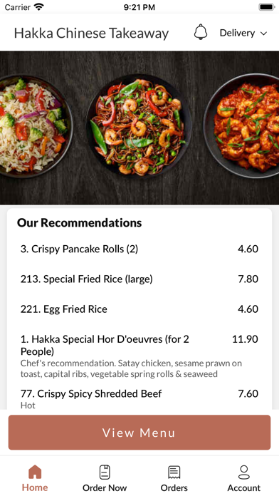 Hakka Chinese Takeaway Screenshot