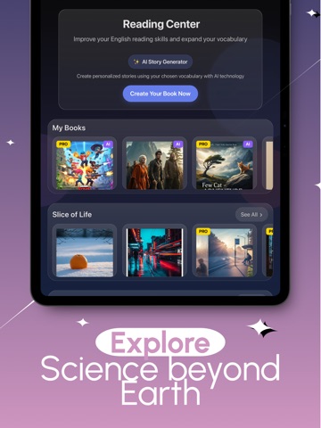 AI English Tutor Speak English iPad screenshot