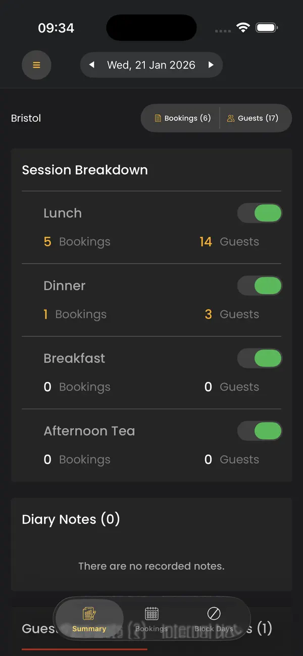 Screenshot #2 pour BookingDiary