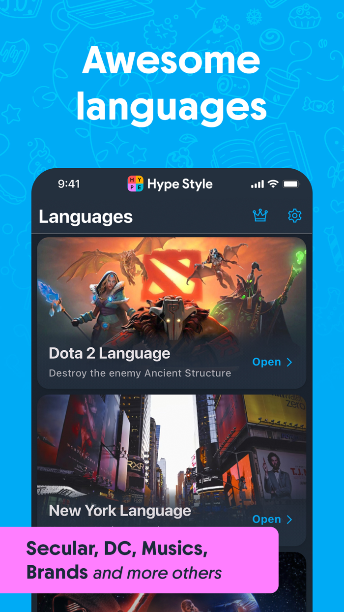 Hype Style for Telegram