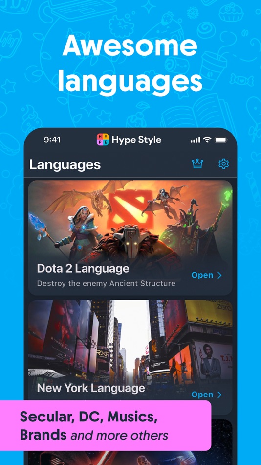 #4. Hype Style for Telegram (iOS) Podle: Almaz Kamaletdinov