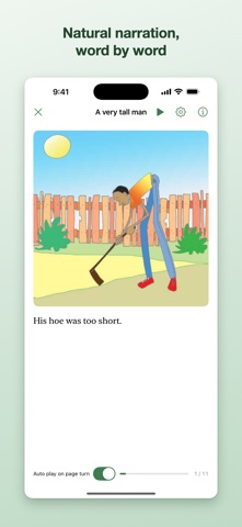 Story Leaf - English Readers iPhone screenshot