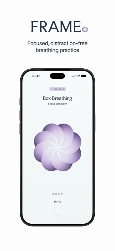 Frame: Focused Breathing screenshot 1 of 6