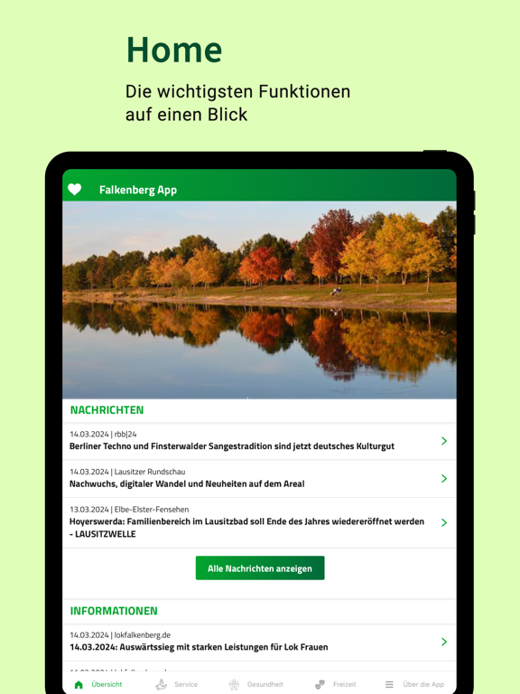 Screenshot #6 pour Falkenberg App