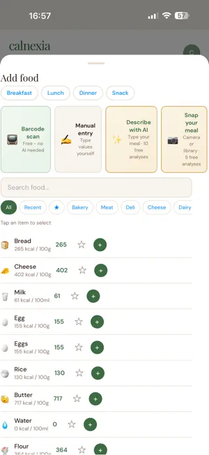 Calnexia AI: Calorie Counter screenshot 2