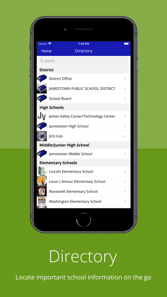 #2. Jamestown 1-ND (iOS) 由: Jamestown Public School District