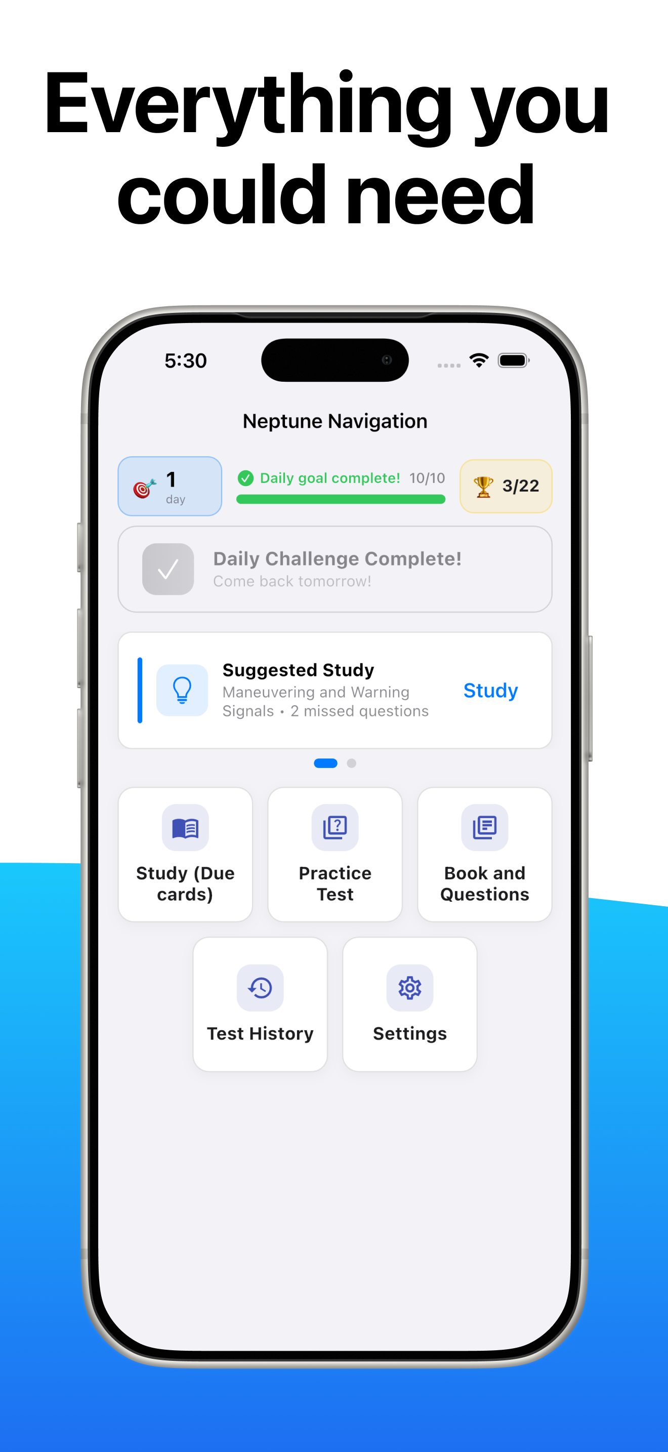 Neptune: Navigation Rules