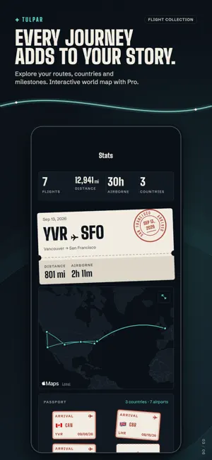 Tulpar: Offline Flight Tracker screenshot 3