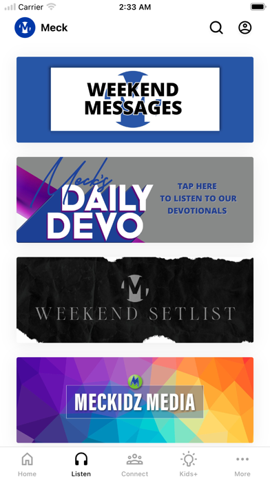 Mecklenburg Community Church Screenshot