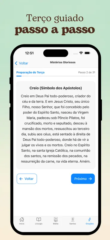 Liturgia Diária: Bíblia, Terço screenshot 5 of 7