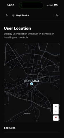 mapcn screenshot