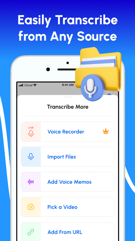 #2. Speech to Text – Voice Typing (iOS) By: PaoApps