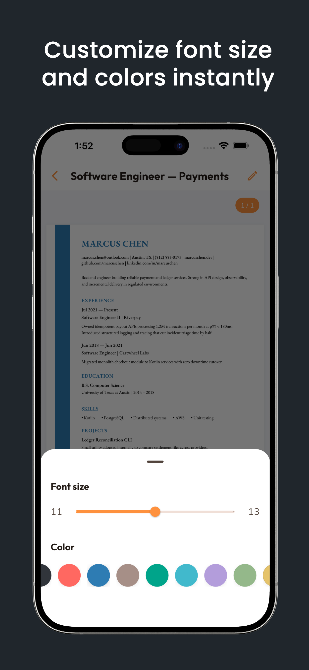 Resume Builder: ATS CV screenshot 10