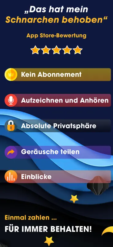 AutoSnore: Schnarch-Rekorder screenshot 3 of 9