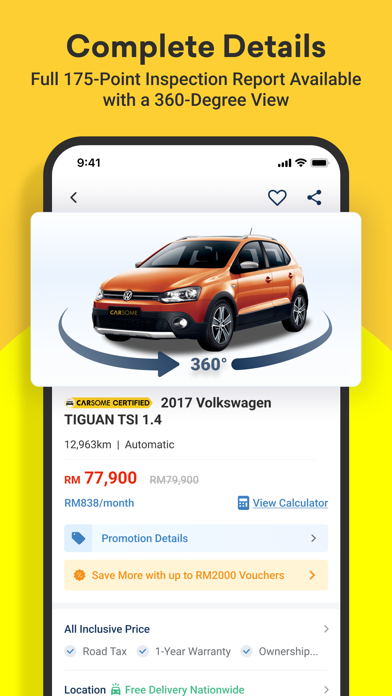 CARSOME: Buy,Sell,Service Cars Screenshot