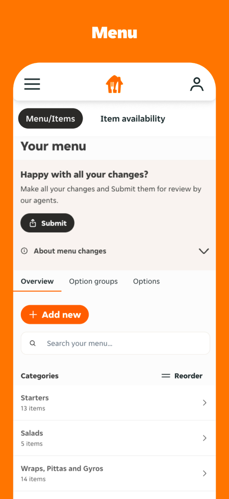 Just Eat Takeaway Partner Hub screenshot 3