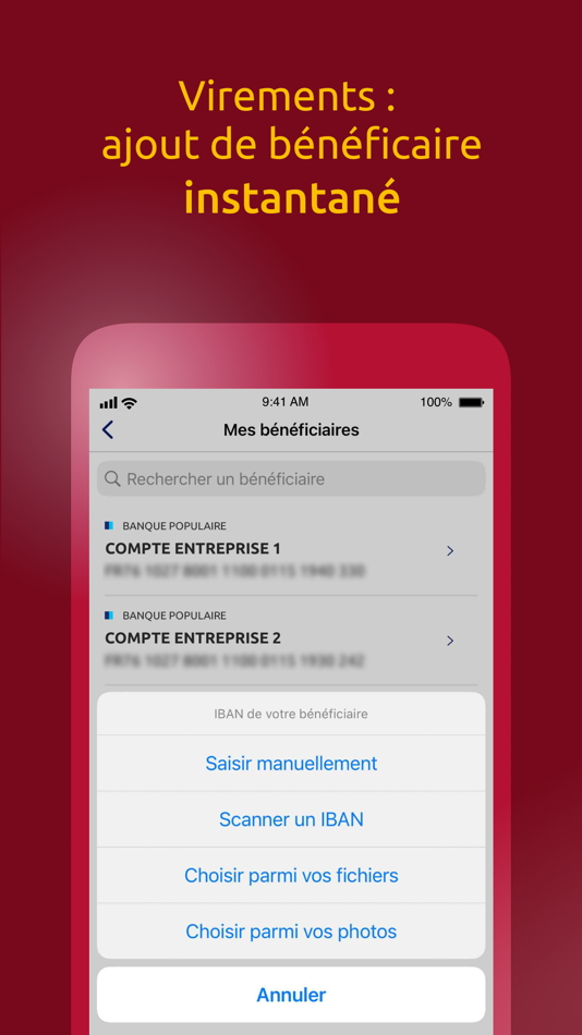 #2. Banque Dupuy de Parseval Pro (iOS) De: Banque Populaire