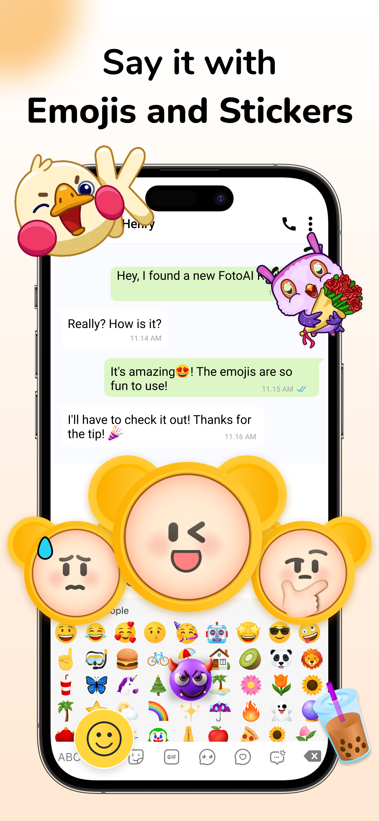 FotoAI: Custom Keyboard, Emoji