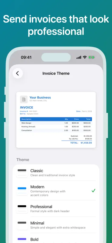 Voice Invoice Maker - SayBill screenshot 5 of 5