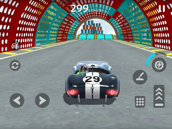 Screenshot #4 for Superhero Car - Mega Ramp Jump