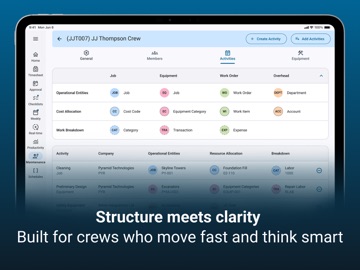 Construct Crew Time iPad screenshot