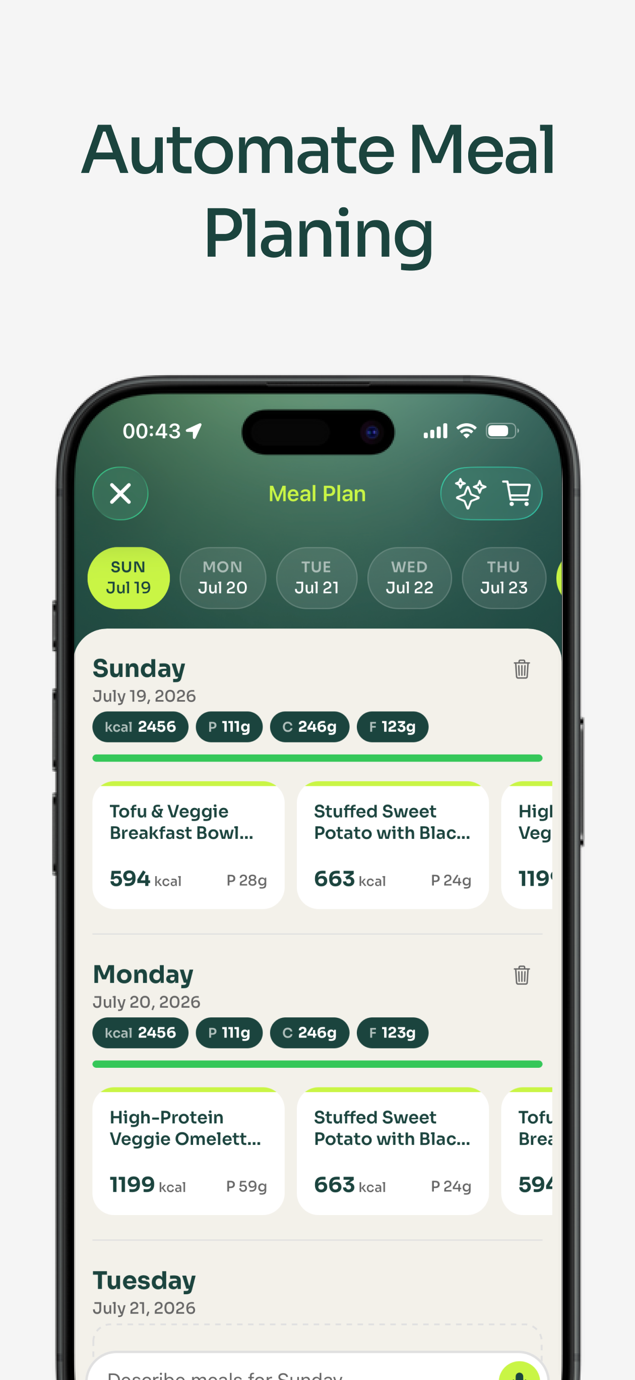 Mixstir: AI Meal Planner screenshot 5