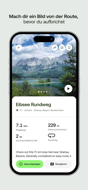 ‎AllTrails: Wandern & Radfahren Screenshot