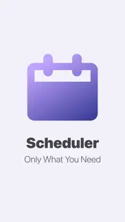 scheduler - calendar widget iphone screenshot 1