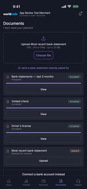 Worldwide Funding screenshot 4