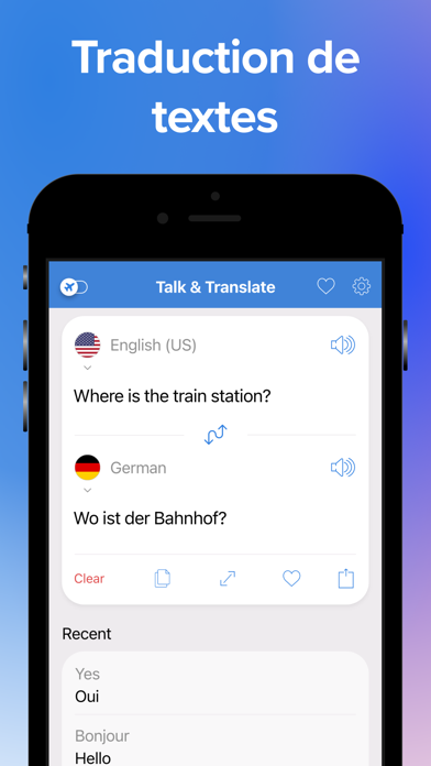 Screenshot #3 pour Talk & Translate AI Translator