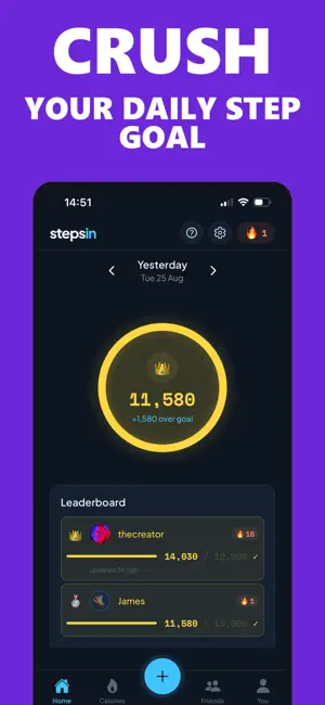 StepsIn: Walk and Lose Weight screenshot 2