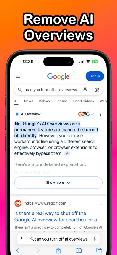 Smpl for Safari screenshot 2
