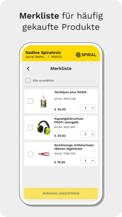 SPIRAL Easy Order 4.0 screenshot-4