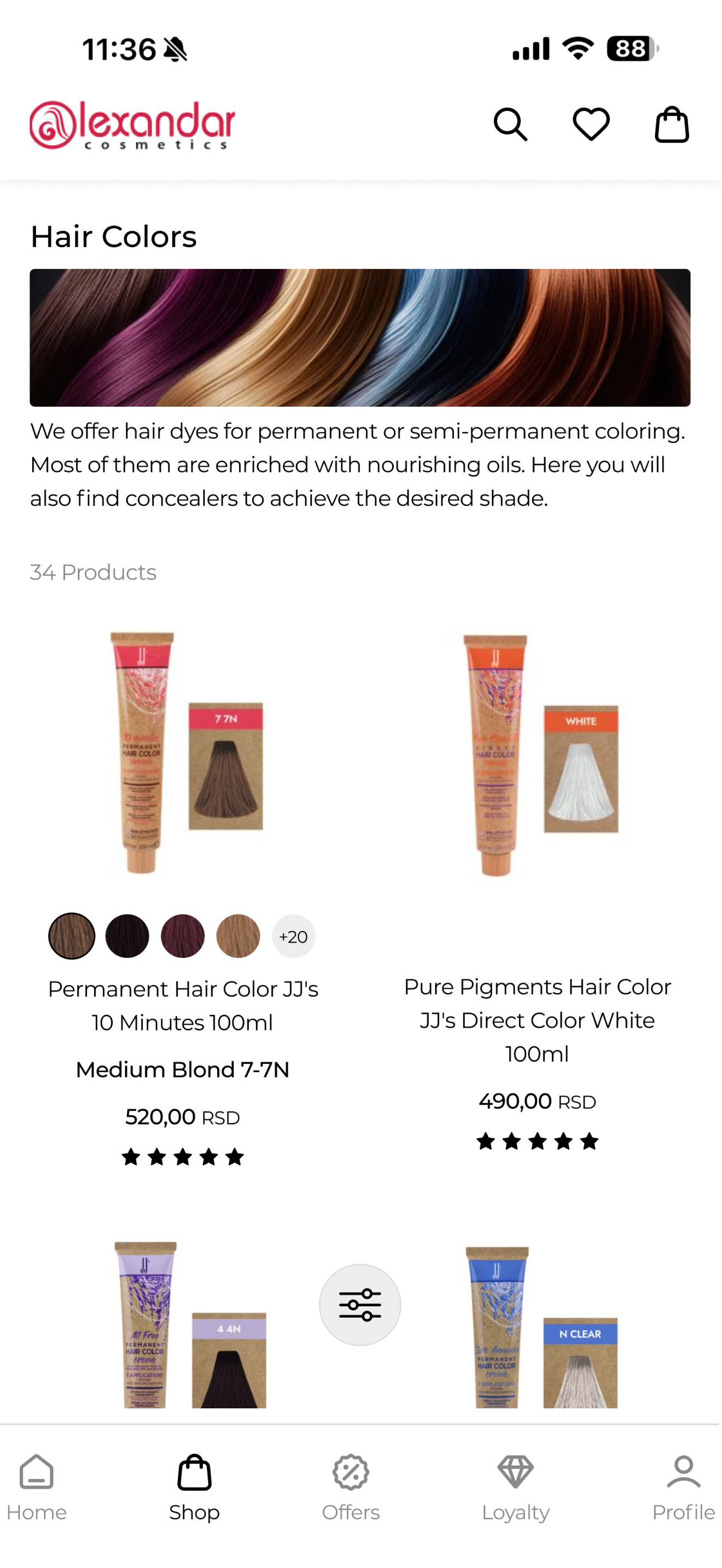 Alexandar Cosmetics