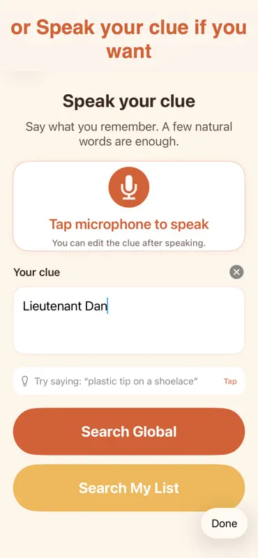 RecallAWord: Recall Anything screenshot 3 of 6