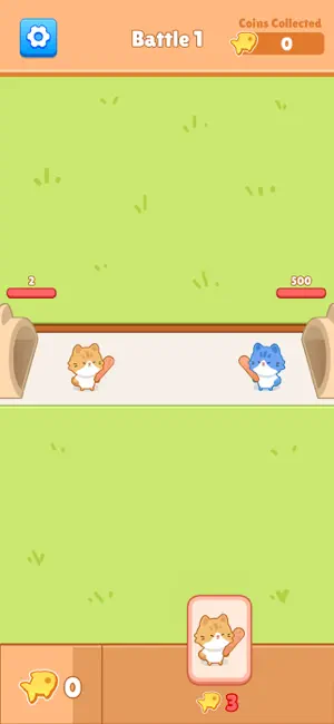 Cat Warriors March screenshot 2