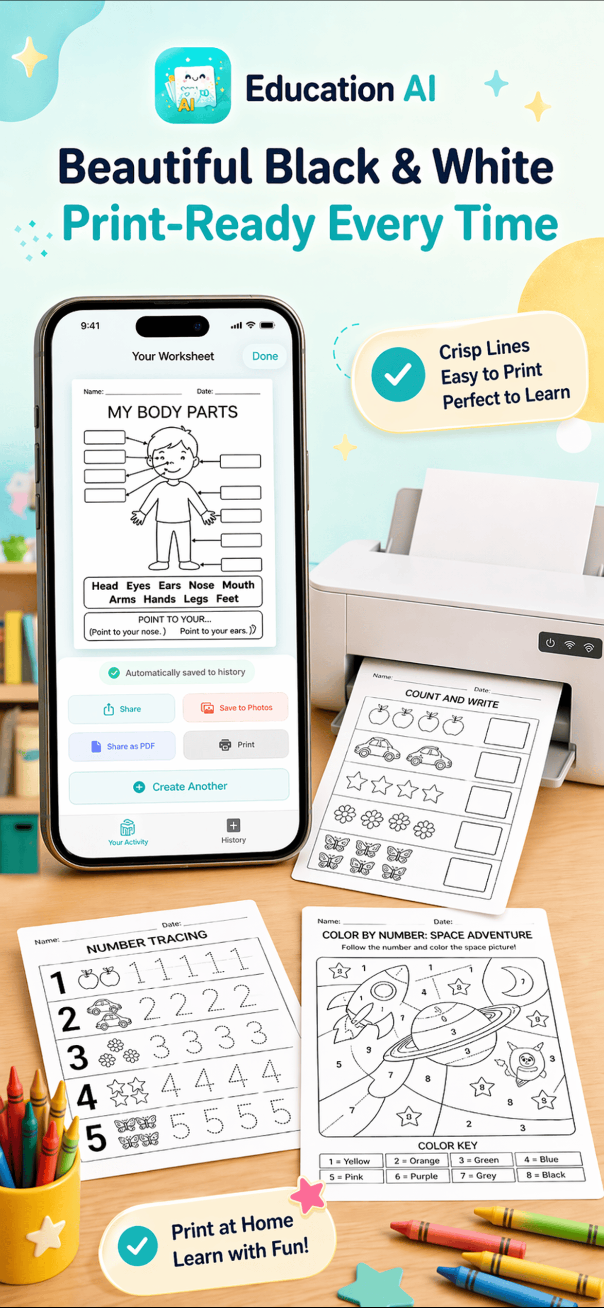 Education AI: WorkSheets Maker screenshot 7