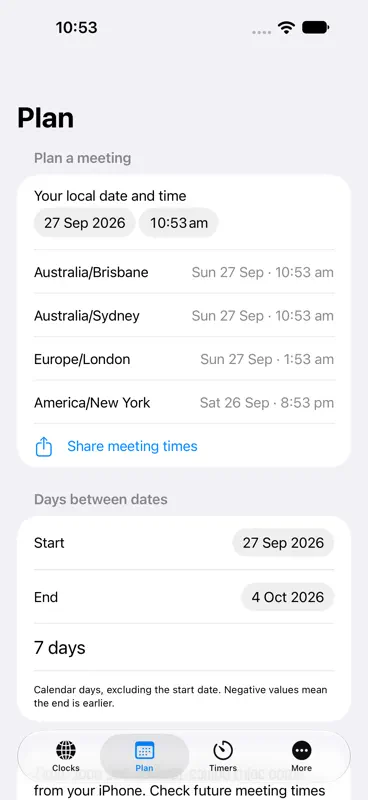 WhatTimeHere screenshot 2 of 4