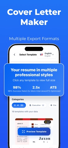 Intelligent CV: Resume Screenshot 5 of 6