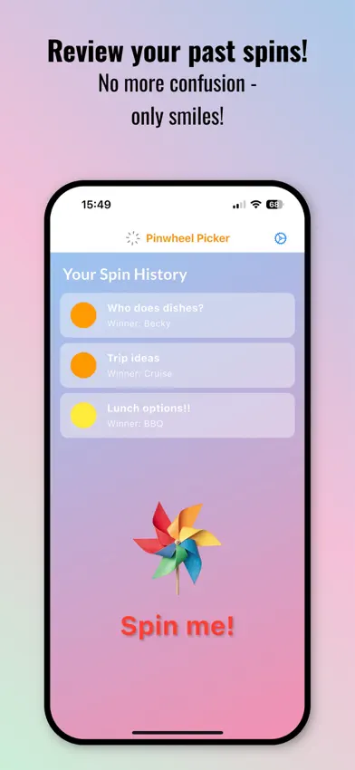 Pinwheel Decision Maker screenshot 5